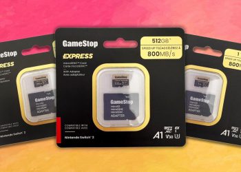 MicroSD Express kartice za predbilježbu na Gamestop -u, savršeno za Switch 2