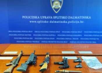 “NADA” i “ARMAGEDON” Oduzeto više komada vatrenog oružja i streljivo u akciji splitske policije