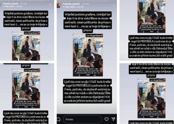 NASTAVILA SE SAGA “Grofica” sada žestoko udara po Ivoševiću: “Slike iz ville za istim stolom su objavljene”