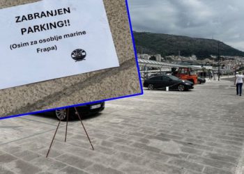 Nema više besplatnog parkinga kod marine Frapa, Franković poručio: I ovo je ostavština Hajdaša Dončića