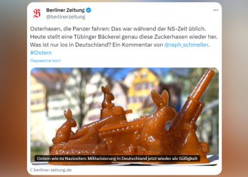 Njemačka pekara prodaje ‘oklopne uskrsne zečice’ u nacističkom povratku (video) – RT World News