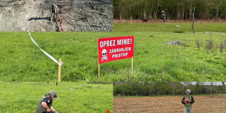 Obilježavanje dovršetka poslova razminiranja u Splitsko-dalmatinskoj županiji