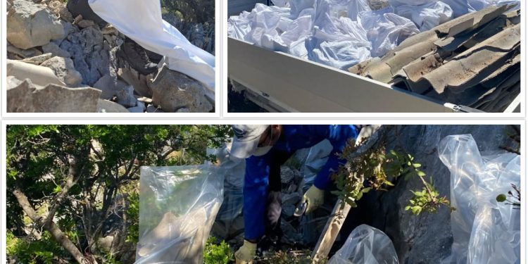 Opasni azbest u Parku prirode Telašćica