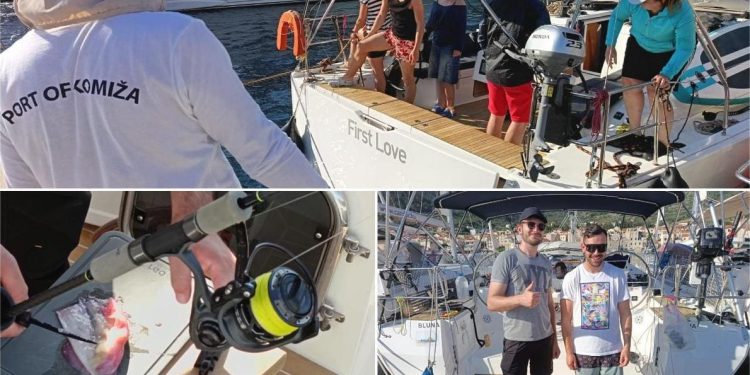 PUNA KOMIŽA BRODOVA Krenula nautička sezona, a tek je travanj