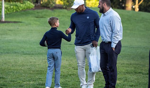Podjela Eagles Stars produbljuje dok Saquon Barkley dijeli poseban trenutak Bijele kuće sa sinom Ivanke Trump