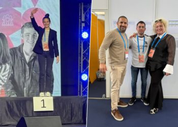 Ponos! Marin Šaltić iz Pomorske škole i Petra Marković iz TUŠ-a briljirali na državnom natjecanju strukovnih škola (FOTO)