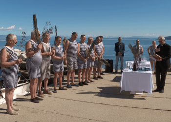 Proslava blagdana Cvjetnice u moru