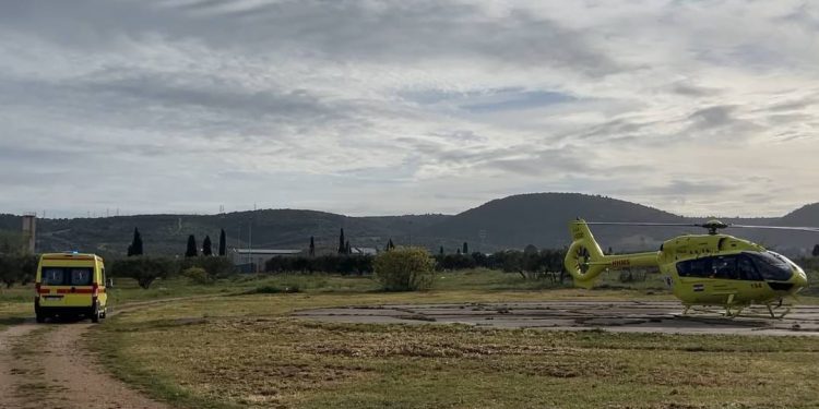 Prva zračno – medicinska intervencija između dvije dalmatinske bolnice: “Pacijent s ozbiljnom traumom glave hitno prebačen iz Šibenika u Split”