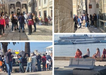 SPLIT POD OPSADOM TURISTA Sa svih strana čuje se talijanski, njemački, francuski…