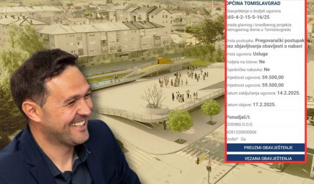 SVE PO ZAKONU Posao za vatrogasni dom u Tomislavgradu dobila firma supruga općinske djelatnice