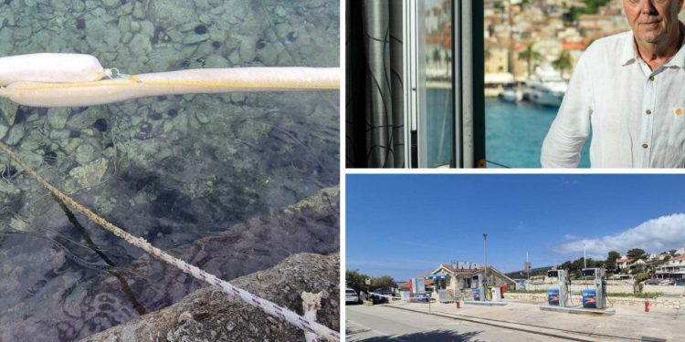 Slobodna Dalmacija – Gradonačelnik Hvara: ‘Posljedice će biti znatne… Puknuo je spremnik INA-e, a nafta je kroz zemlju istjecala u more!’