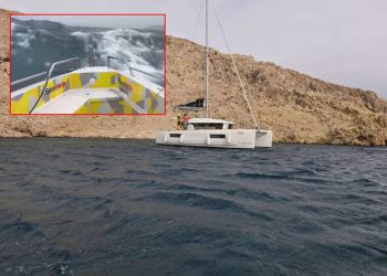 Stigla je rapska posada brodice za pomoć!