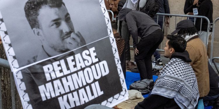 Sudac dopušta Trumpovoj administraciji da deportira Columbia Student Mahmoud Khalil nad pro-palestinskim aktivizmom