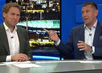 Tempers bljesne kao zvijezde kanala Sedm Luke Hodge i Kane Cornes sudaraju se u vrlo žestokoj TV raspravi: “Nemojte me natjerati da vam kažem da se ponovo umuknem!”