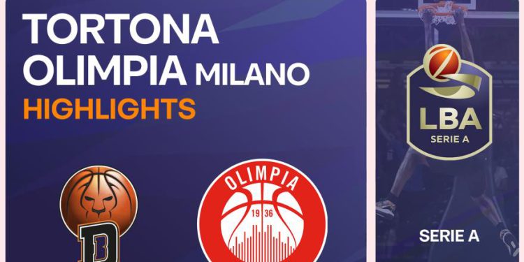 Tortona-Olimpia Milan 68-85: Istaknite