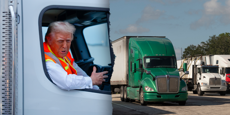 Trump da zahtijeva da vozači kamiona govore engleski, prolaze testove pismenosti kao “problemi s komunikacijom” Mount: WH