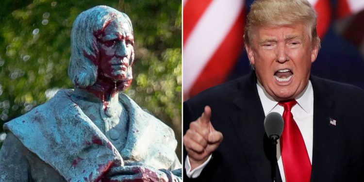 Trump se zavjetovao da će vratiti Columbusov dan “iz pepela”