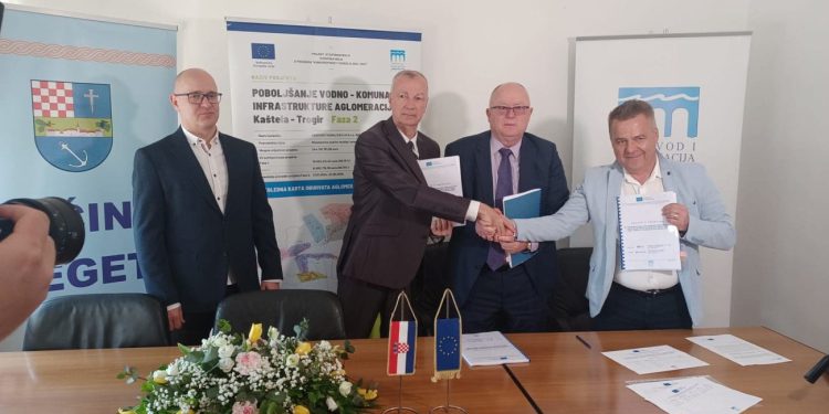 U Segetu potpisan Ugovor za izgradnju sustava vodoopskrbe i odvodnje vrijedan 23,7 milijuna EUR