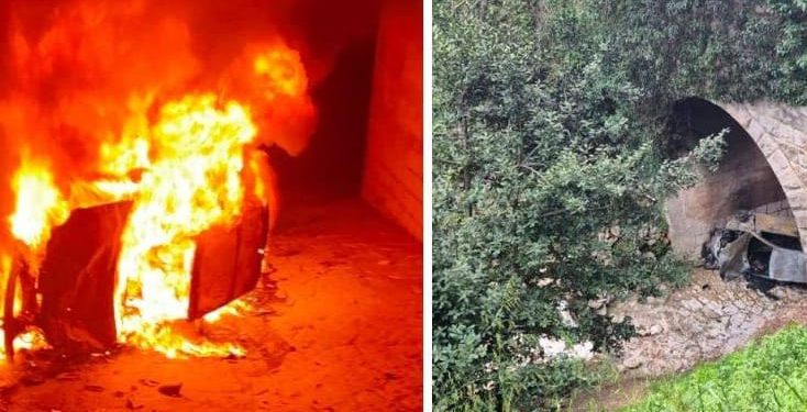 UŽAS KOD MAKARSKE Vozilo sletjelo s ceste i zapalilo se dok je vozač još uvijek bio unutra