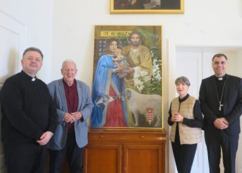 Ulje na platnu: Slikarica Čarmak darovala Biskupiji sliku „Ite ad Joseph“