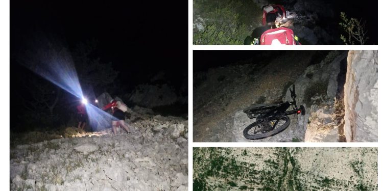 Uvjeti su bili teški, krševit teren, noć