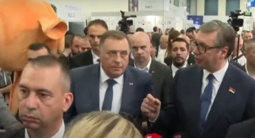 Dodik i Vučić u Mostaru
