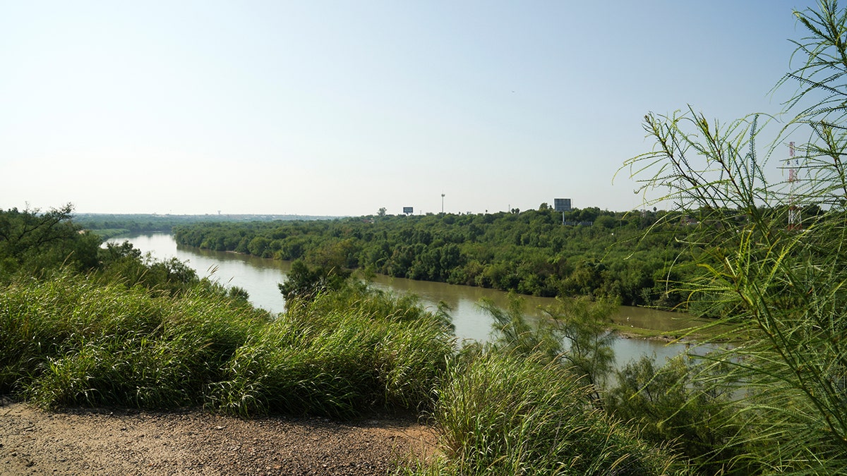 Rio Grande u Laredou u Teksasu
