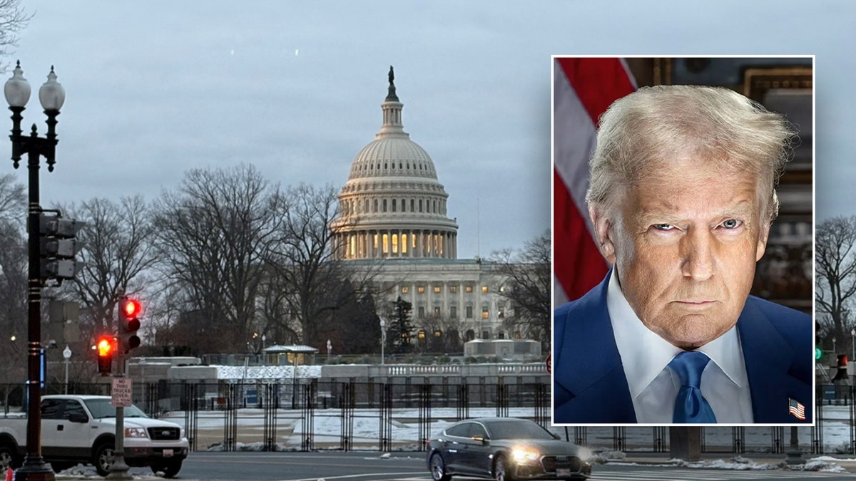 Trumpov umetnik; Američki kapitol glavna fotografija