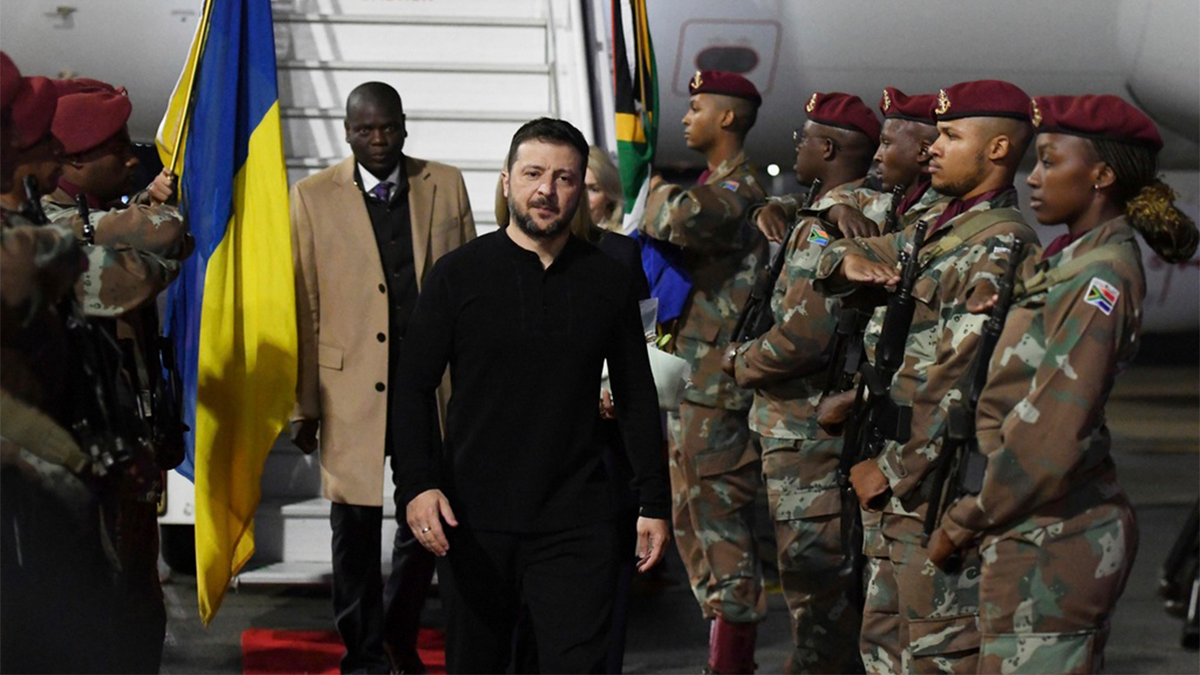 Južna Afrika Ukrajina Zelenskyy