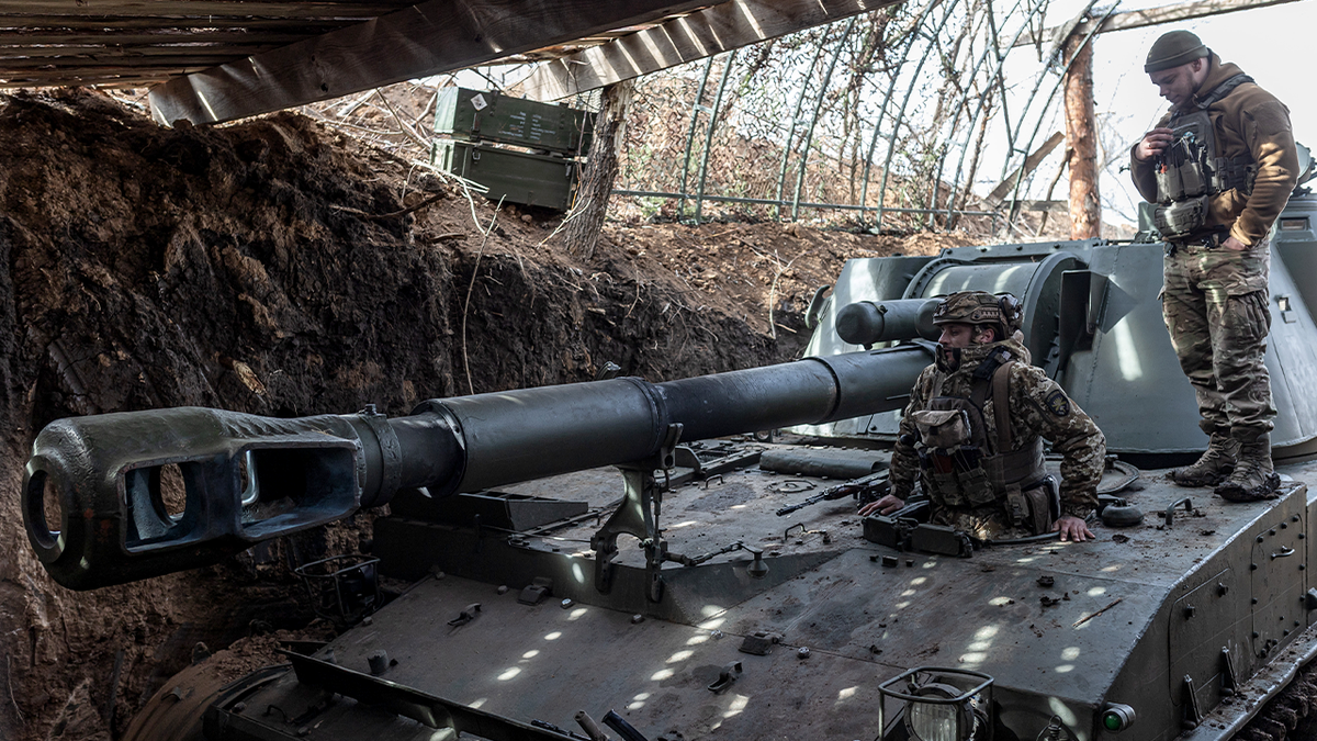 Ukrajinski vojnik u DS3 artiljeriji