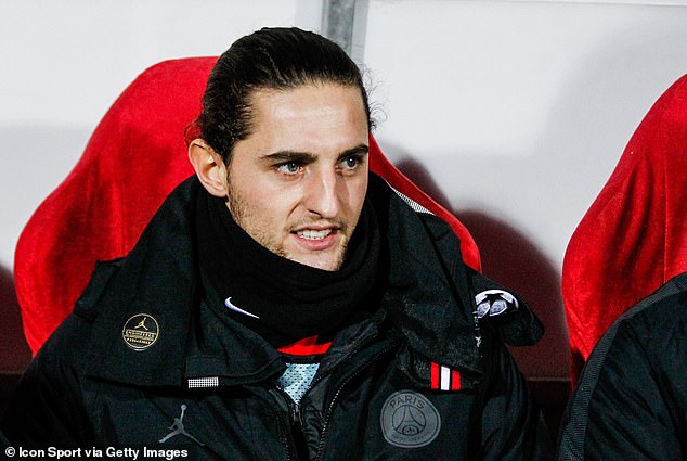 Adrien Rabiot was exiled from the PSG team for a contract stand-off and his behaviour