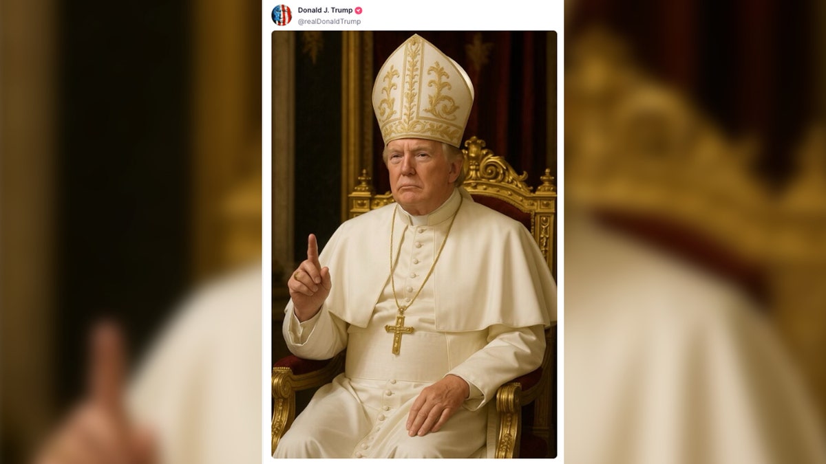 Trump objavljuje AI fotografiju sebe kao pape o istini Social