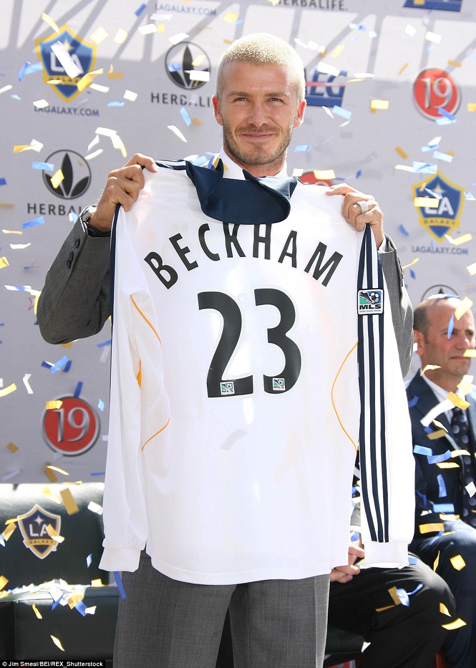 Beckham signed with LA Galaxy in 2007 and with the move he inked a five-year contract worth $32.5 million