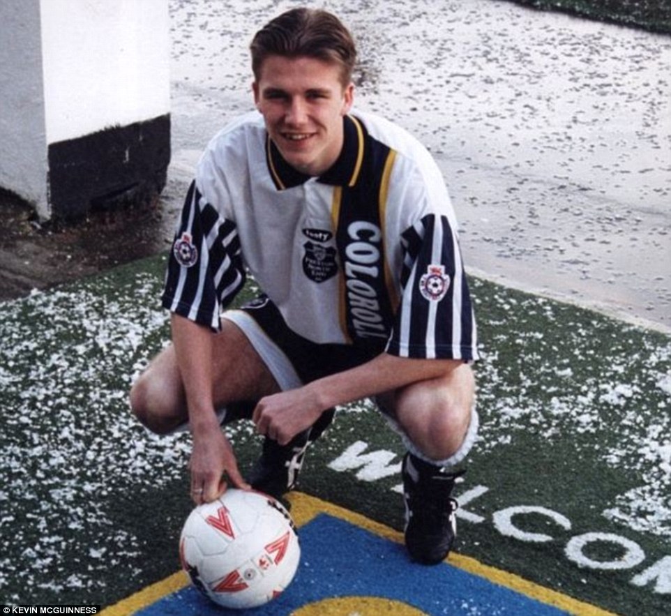 Beckham would make five appearances for Preston North End during a loan spell at the club in the 1994-95 season