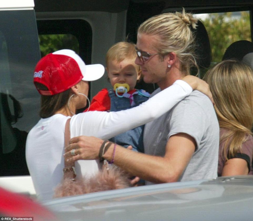 Romeo, the couple's second son, was born in Westminster on September 1 2002