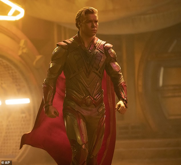 Zvijezda BAFTA-e prethodno se otvorila na internetskom odgovoru na njegovu fizičku transformaciju, nakon što je pregradio da igra superheroj Adam Warlock u Guardians of the Galaxy Vol 3 (na slici)
