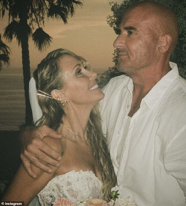 Tish Cyrus povezao se s glumcem zatvorske pauze i ponosnim Aussie, Dominic Purcell u intimnoj ceremoniji Malibu prošlog kolovoza, s Miley (31) kao njezina sluškinja