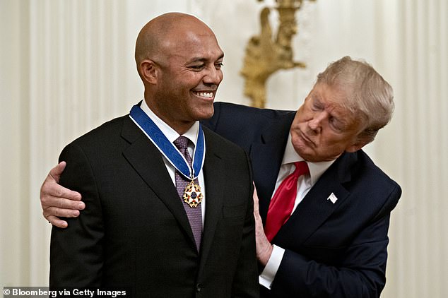 Rivera je primio predsjedničku medalju slobode od Donalda Trumpa u Bijeloj kući