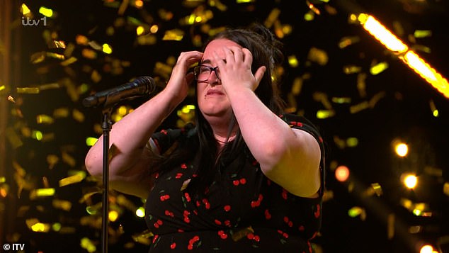Stacey je nastupila samo jednom prije nego što je britanska pojava Got Talent i morala preuzeti svoj glas zbog govora