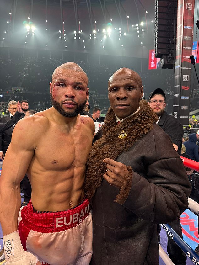 Chris Eubank Sr odjurio je sina do ringa prije nego što je u šok ponovnom okupljao s prtljažnika