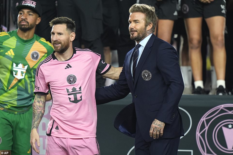 World Cup winner Messi helped Beckham's Inter Miami side earn their first trophies since the club was founded