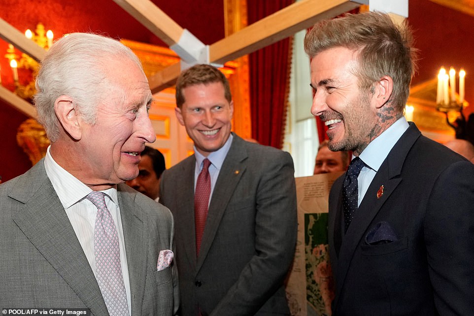 Beckham last year became an ambassador for The King's Foundation, prompting renewed suggestions of a knighthood