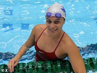 Caldas je dominirao u bazenu na ovogodišnjem proljetnom državnom prvenstvu u SAD -u Masters Masters