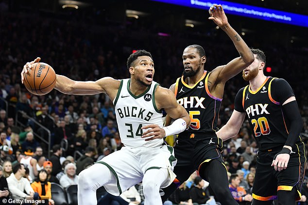James želi da Lakersi krenu u Giannis Antetokounmpo (lijevo) ili Kevin Durant (centar)