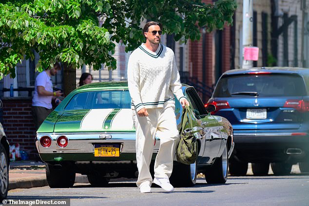 Travis Kelce primijećen je u četvrtak u New Yorku, snimajući reklamu na Manhattanu