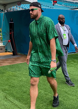 Travis KELCE na MIAMI GP 2024