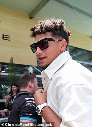 Patrick Mahomes na GP -u 2024.