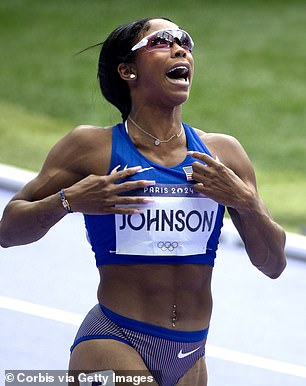 Johnson je završio na sedmom mjestu ženskih prepreka na 100 m u Parizu