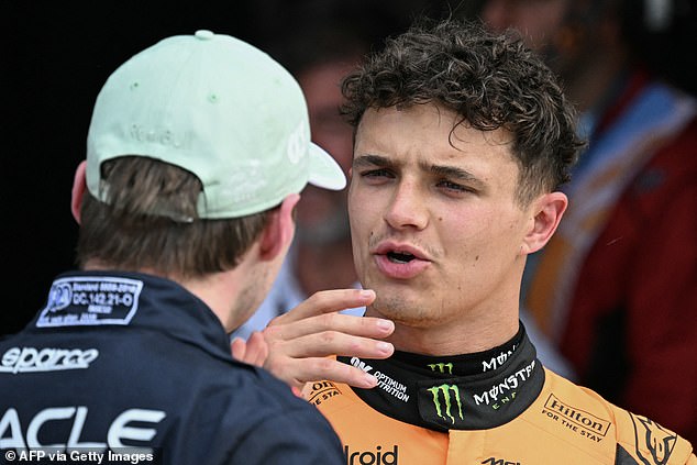 Uslijedio je naslov suparnika - McLaren's Lando Norris - na prvo mjesto za samo 0,065 sekundi