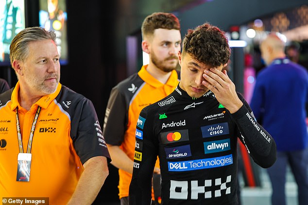 McLaren naslov nada se da je Norris zaključan u borbi s Oscarom Piastri i Maxom Verstappenom